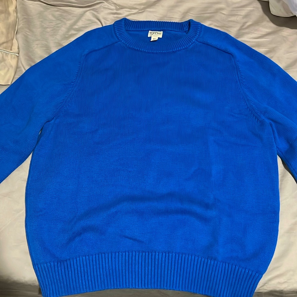 J.crew Heritage cotton sweater, Size XL